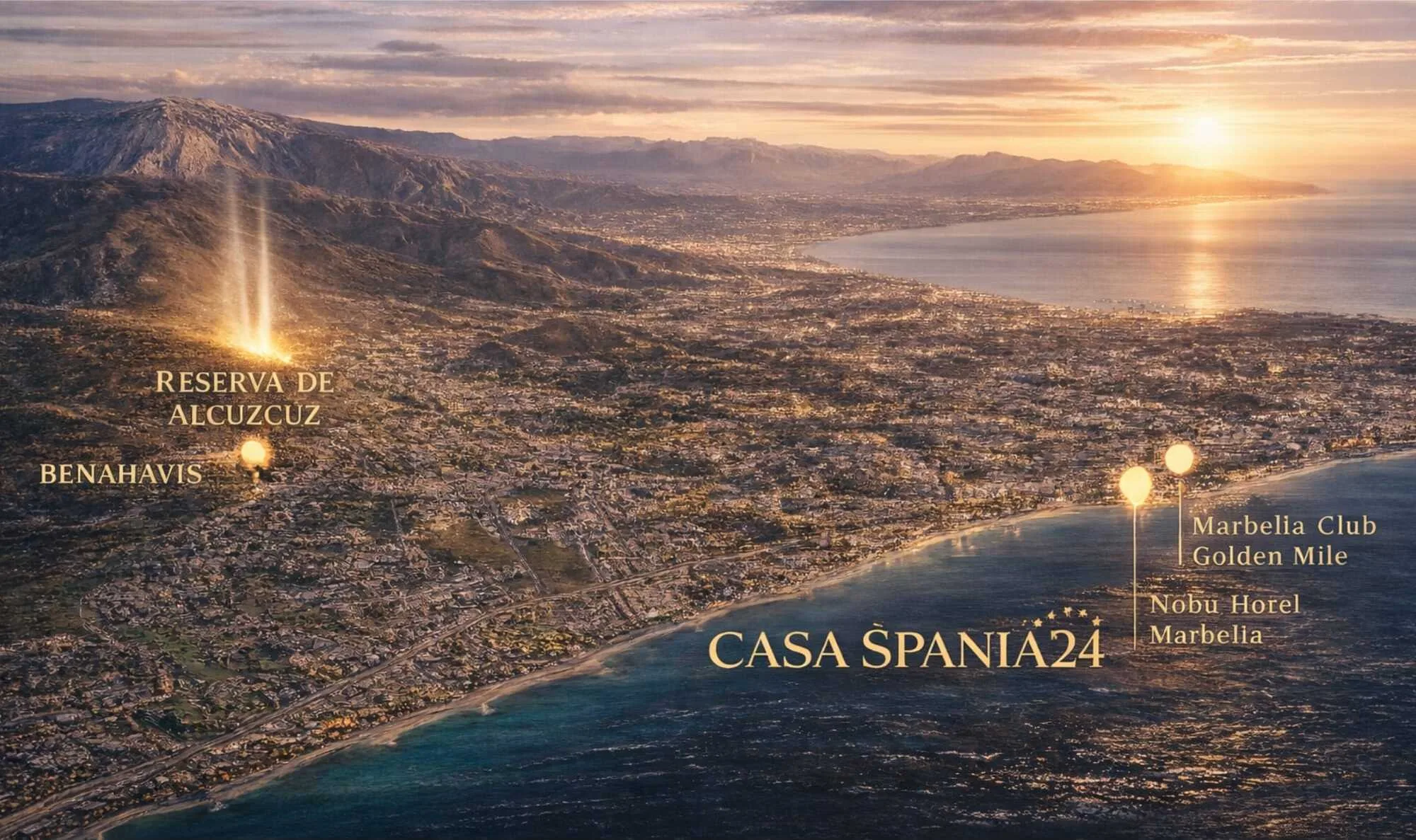 Elysium location · La Reserva de Alcuzcuz